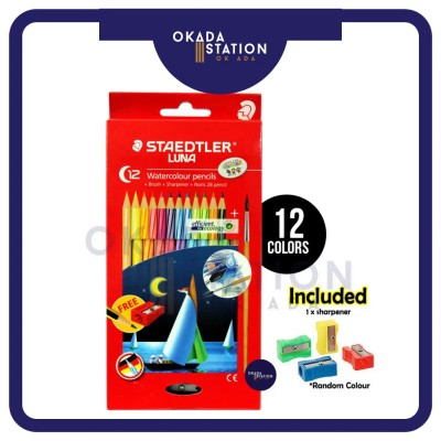 Staedtler Luna Water Colour Pencils Box - ( 12 L Colour )