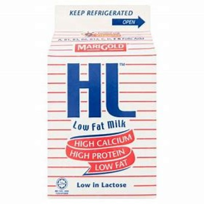 MARIGOLD HL LOW FAT MILK 200ML - PLAIN