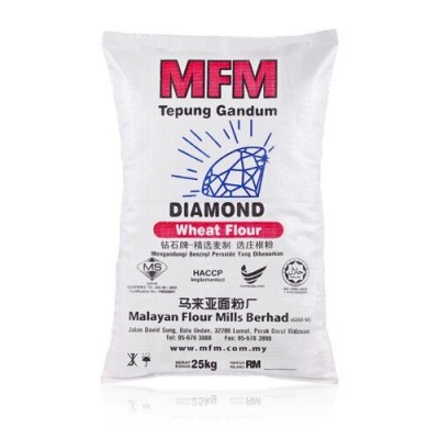 MFM Diamond Wheat Flour 25KG [KLANG VALLEY ONLY]