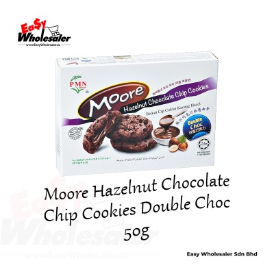 Moore -Hazelnut Choc Chip (D.Choc) 50g