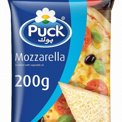 Puck Shredded Mozzarella 200g x 14