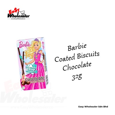 BARBIE COATED BISCUIT CHOCOLATE