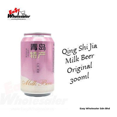 Qing Shi Jia Milk Beer Original  300ml