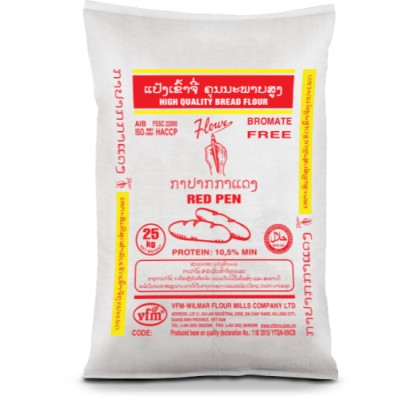 PEN RED Wheat flour 25kg [KLANG VALLEY ONLY]