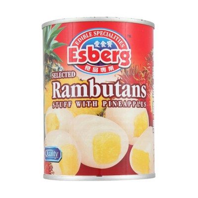 ESBERG Rambutan + Nenas 565g