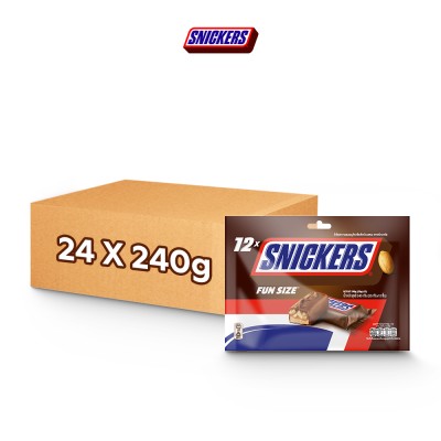 Snickers Peanut Fun Size 240g x 24