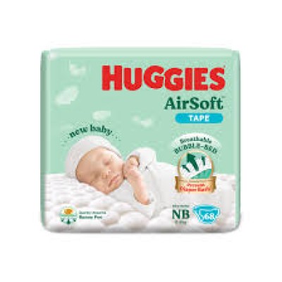 HUGGIES TAPE AIRSOFT SJP - NB (4X68S)
