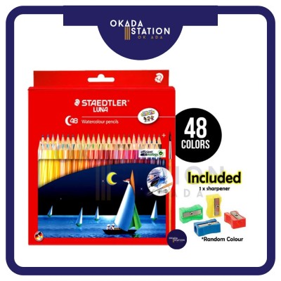 Staedtler Luna Water Colour Pencils Box - ( 48 L Colour )
