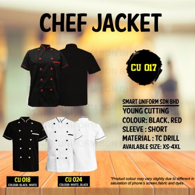 Chef Jacket CU 018 (SIZE : XS - 2XL)