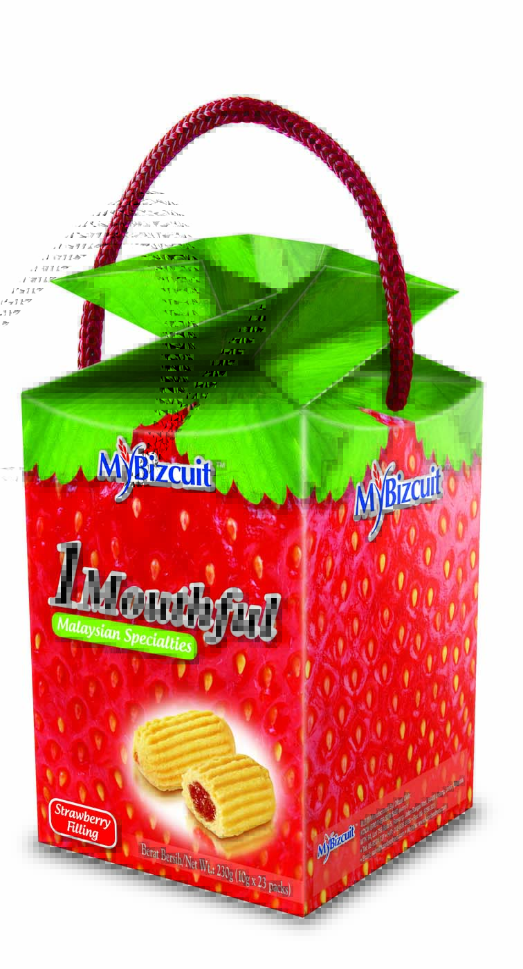 3D 02 - Strawberry Tart (24 Units Per Carton)