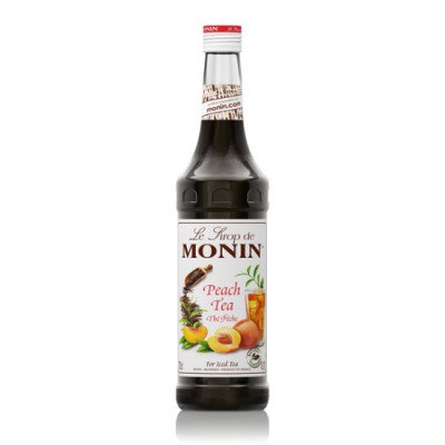 Monin Peach Tea Syrup 700ml x 6