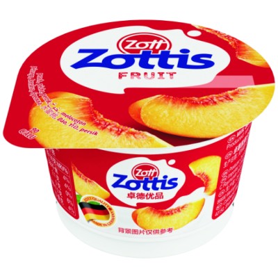 Zottis Peach Yoghurt 100g x 20