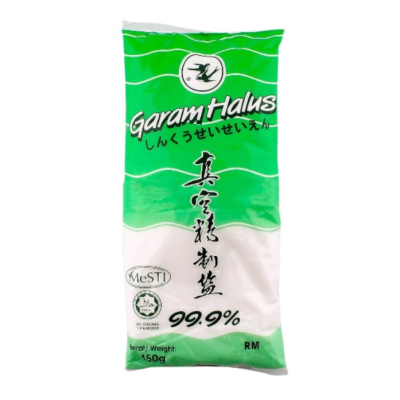 Fine Salt Green 450g [KLANG VALLEY ONLY]