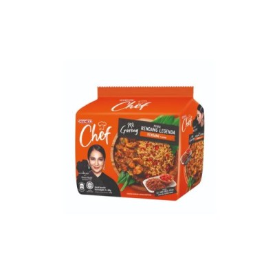 Mamee Chef Mi Goreng Rendang 8 x (4pcs x 93g)