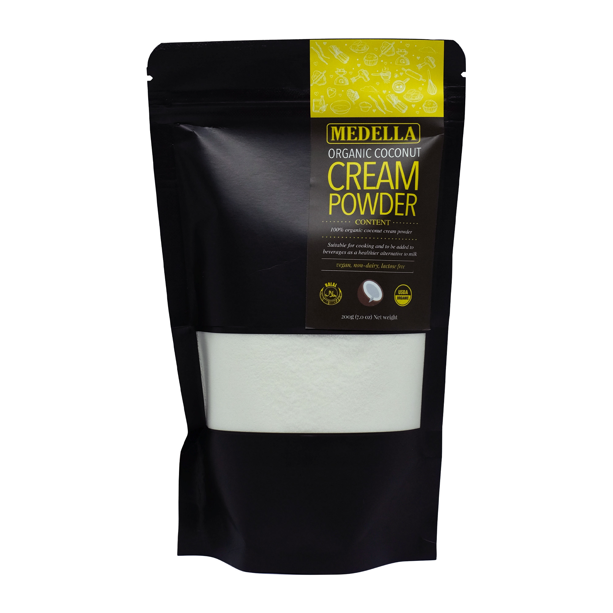 MEDELLA ORGANIC COCONUT CREAM POWDER (200G)