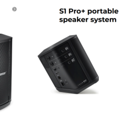 BOSE S1 PRO+ MULTI-POSITION PA SYSTEM