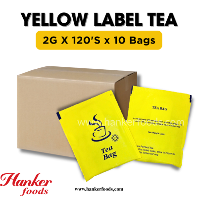 Black Tea (Individual Tea Bags)  [2g X 100'S X 12 Box] Halal