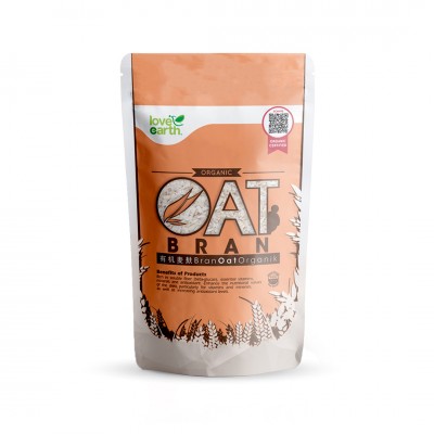 Organic Oat Bran 400g (12 Units Per Carton)