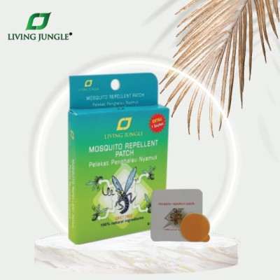 Mosquito Natural Repellent Patch 8+1 pcs Living Jungle