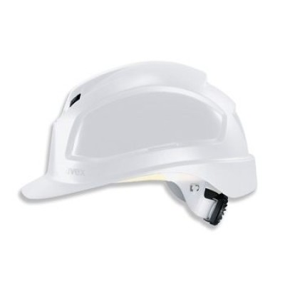 UVEX B-WR SAFETY HELMET (WHITE) 9772030 C W ELASTIC CHINSTRAP 9790031