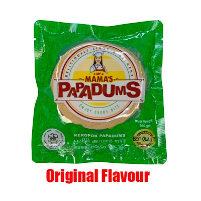 My Mama's Papadums Original -Keropok Papadom