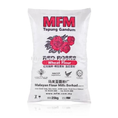 RED ROSE FLOUR 25KG