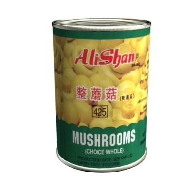 Alishan Button Mushroom 425g [KLANG VALLEY ONLY]