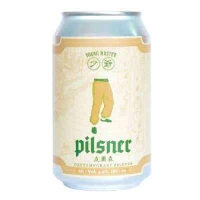 Young Master Contemporary Pilsner (CAN) 330ml (12 Units Per Carton) [KLANG VALLEY ONLY]