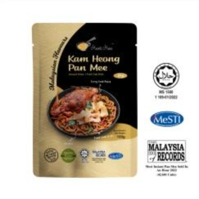 Meet Mee Dry Kam Heong Pan Mee Thin Fried Crab Sticks 100g x 35
