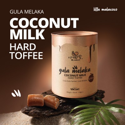 Little Malacoco Gula Melaka Coconut Milk Hard Toffee (110gm x 24 Tins)