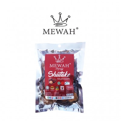 Mewah Organic Shiitake Mushroom 60g (Mewah Cendawan Shiitake Organik 60g)