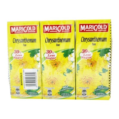 Marigold Asian Drink Less Sugar 6 x 250ml CHRYSANTHEMUM Minuman [KLANG VALLEY ONLY]