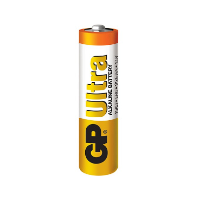 GP Ultra Alkaline Battery 2S AA - GP15AU-C2 (10 Units Per Carton)