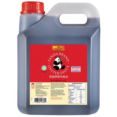 LEE KUM KEE PANDA BRAND OYSTER SAUCE (1CTN X 6DRUM X 2.5KG)