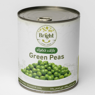 Bright Green peas - 400g x 24