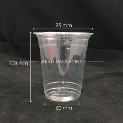 PET CUP 120Z (95MM) - 50pcs x 20pkt per ctn