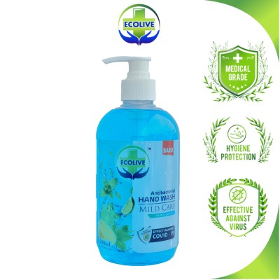 ECOLIVE ANTIBACTERIAL HAND WASH (MILD CARE) 1 X 24 BTL (500 ML EACH)