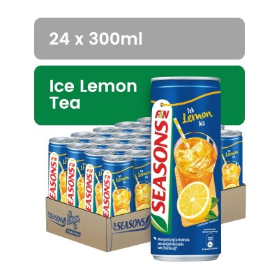 F&N Ice lemon Tea 300ml Can x 24