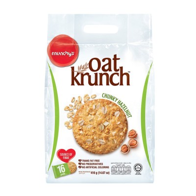 MUNCHY'S Oat Krunch Chunky Hazelnut 390g