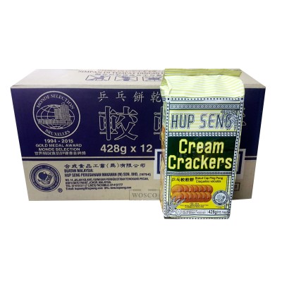 Hup Seng Cream Cracker 428G x 12