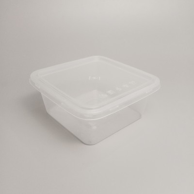 Square Take-Away Container per Food Container 1000ml 250pcs ctn [KLANG VALLEY ONLY]