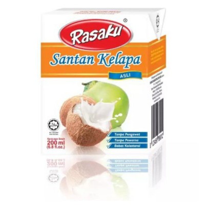 Rasaku Santan Kelapa Original 200ml