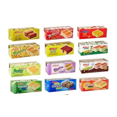 APOLLO Layer Cake (Assorted Flavours) 18g x 8