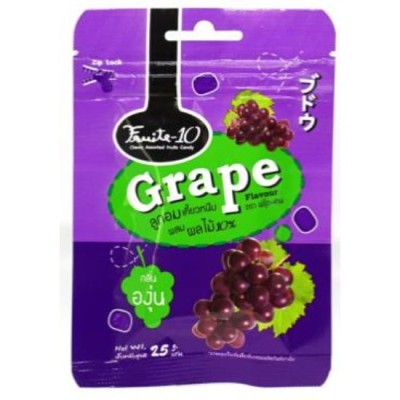 FRUITEN GRAPE 25G x 192