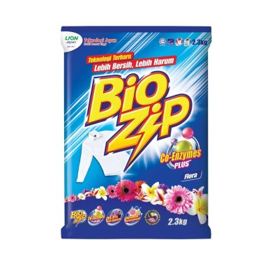 Bio Zip Flora Detergent Powder 2.3kg