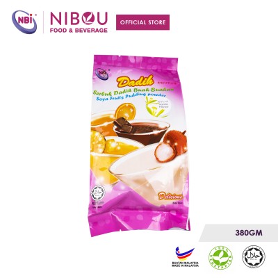 Nibou (NBI) DADIH Soya Fruits Vanilla Pudding Powder (380gm X 24)