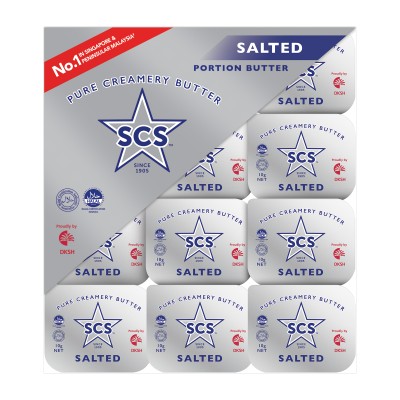 SCS PORTION BUTTER (SALTED) 12 x10G x 24