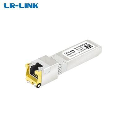 LR-LINK 10G SFP+ 30m 3.3V RJ45 Interface Fiber Module With TTL (LRXP0010-Y3ATR)