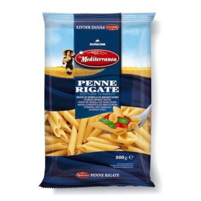 LA MEDITERRANEA PENNE RIGATE 500g x 24