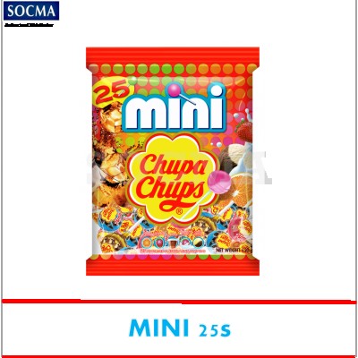 CHUPA CHUPS MINI BAG 12X25SX6G (12 Units Per Carton)